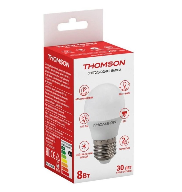 Светодиодная лампочка Thomson Globe TH-B2040 Светодиодная лампочка Thomson Globe TH-B2040