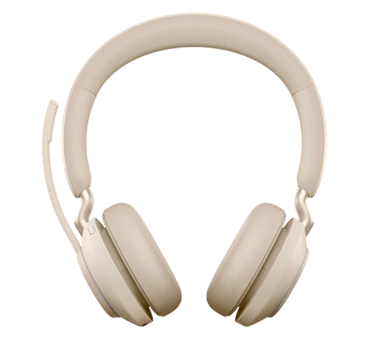 Наушники Jabra Evolve2 65 UC Stereo USB-A (бежевый) Наушники Jabra Evolve2 65 UC Stereo USB-A (бежевый)