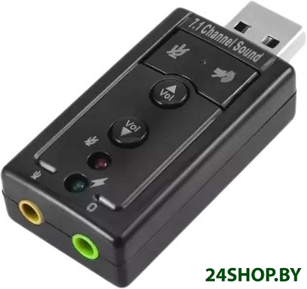 USB аудиоадаптер Sipl AK103B USB аудиоадаптер Sipl AK103B