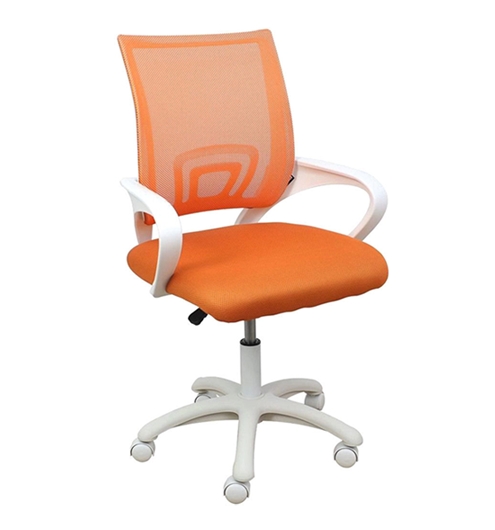 Кресло AksHome Ricci White 74987 (оранжевый) Кресло AksHome Ricci White 74987 (оранжевый)