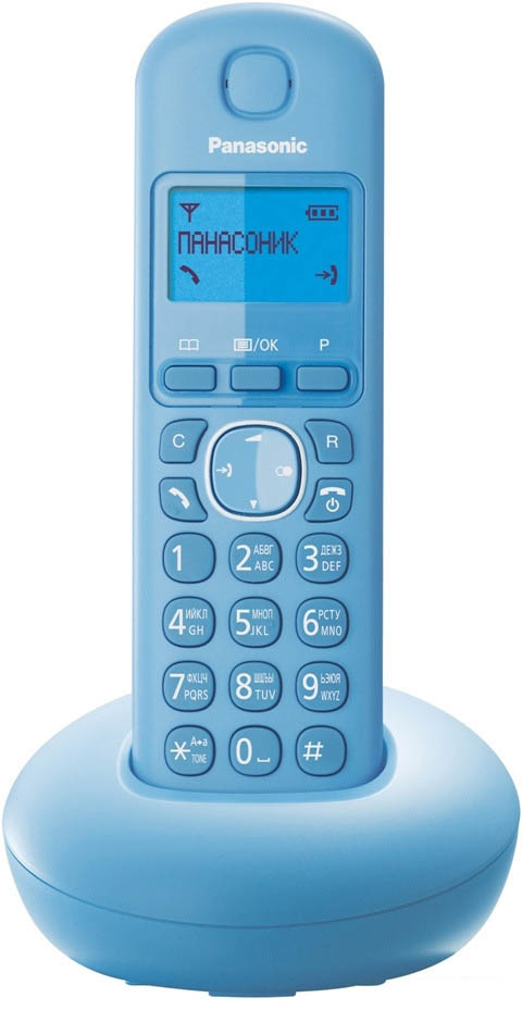 Радиотелефон Panasonic KX-TGB210RUF Blue Радиотелефон Panasonic KX-TGB210RUF Blue