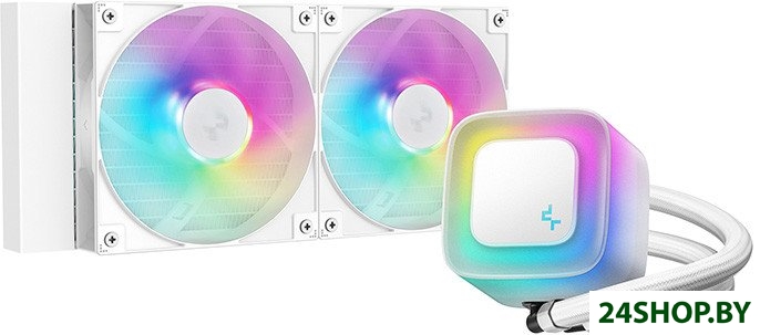Система жидкостного охлаждения для процессора DeepCool LE240 WH V2 R-LE240-WHAMMN-G-2 Система жидкостного охлаждения для процессора DeepCool LE240 WH V2 R-LE240-WHAMMN-G-2