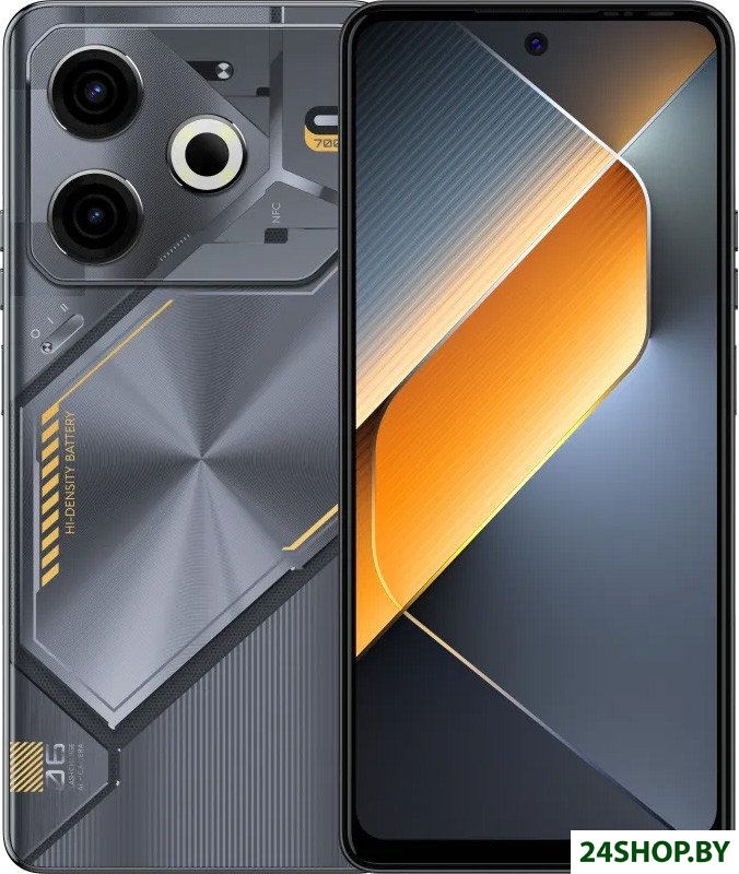 Телефон Tecno Pova 6 Neo 8GB/256GB (черный метеорит) Телефон Tecno Pova 6 Neo 8GB/256GB (черный метеорит)