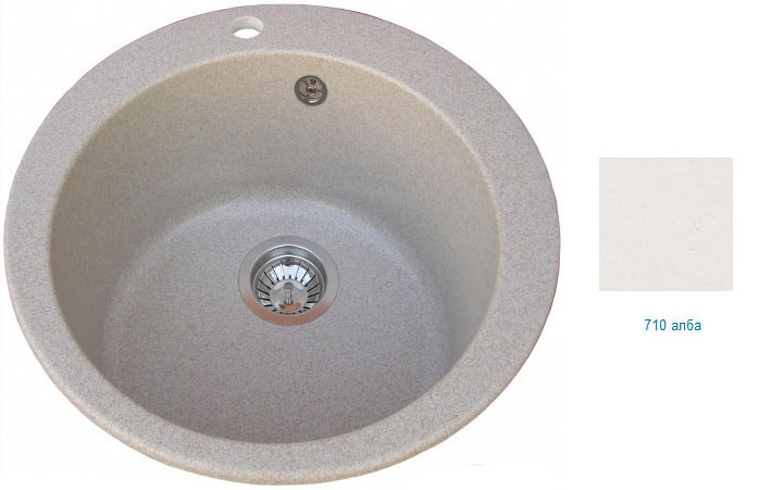 Мойка врезная AquaSanita Clarus SR100W 710 alba Мойка врезная AquaSanita Clarus SR100W 710 alba