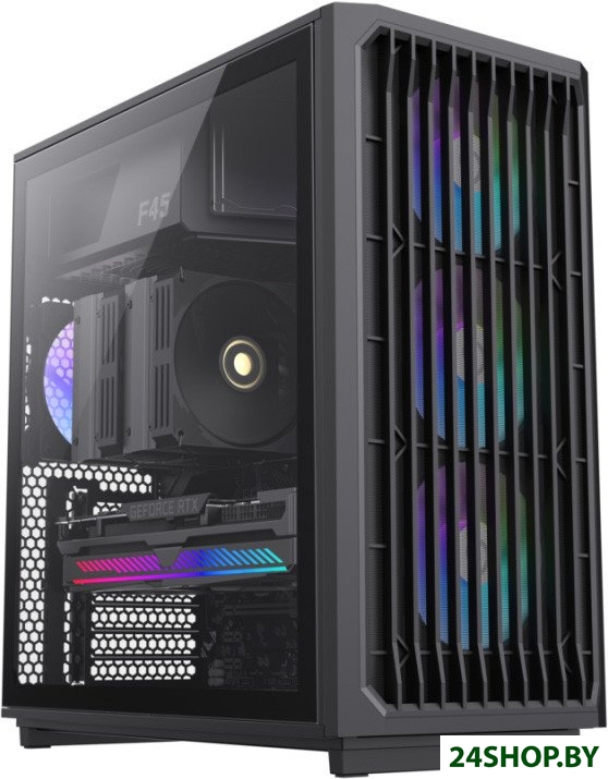 Корпус GameMax F45 BK (черный) Корпус GameMax F45 BK (черный)