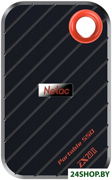 Внешний накопитель Netac ZX20II 512GB NT01ZX20II-512-32BK Внешний накопитель Netac ZX20II 512GB NT01ZX20II-512-32BK