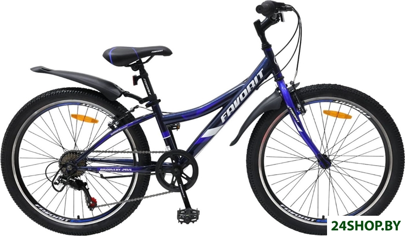 Велосипед Favorit Discovery 24VS DIS24V11BL Велосипед Favorit Discovery 24VS DIS24V11BL