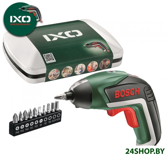 

Электроотвертка Bosch IXO V BASIC (06039A8020) (с АКБ)