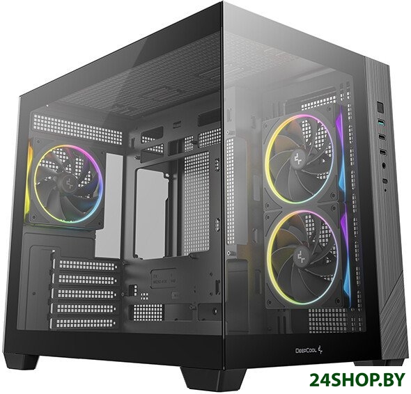 Корпус DeepCool CG330 3F R-CG330-BKNGM3-G Корпус DeepCool CG330 3F R-CG330-BKNGM3-G
