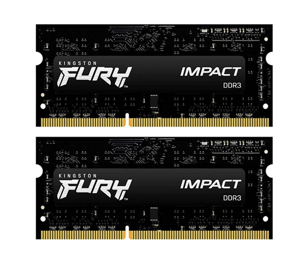 Оперативная память Kingston FURY Impact 2x4GB DDR3 SODIMM PC3-14900 KF318LS11IBK2/8 Оперативная память Kingston FURY Impact 2x4GB DDR3 SODIMM PC3-14900 KF318LS11IBK2/8