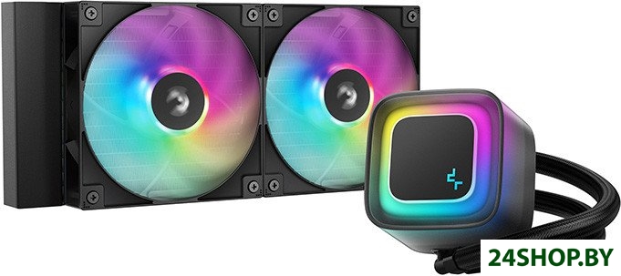 Система жидкостного охлаждения для процессора DeepCool LE240 V2 R-LE240-BKAMMC-G-2 Система жидкостного охлаждения для процессора DeepCool LE240 V2 R-LE240-BKAMMC-G-2