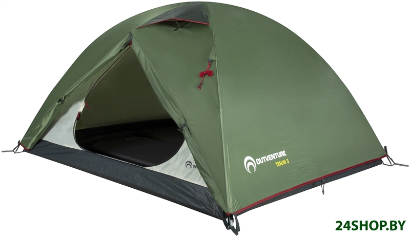 Треккинговая палатка Outventure Teslin 3 (зеленый) Треккинговая палатка Outventure Teslin 3 (зеленый)