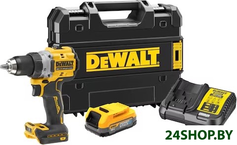 Дрель-шуруповерт DeWalt DCD800E1T (с 1-им АКБ 1.7 Ач, кейс) Дрель-шуруповерт DeWalt DCD800E1T (с 1-им АКБ 1.7 Ач, кейс)