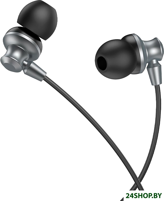 Наушники Hoco M98 (серый/черный) Наушники Hoco M98 (серый/черный)