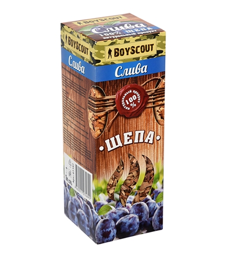Щепа для копчения Boyscout Слива 1L 61197 Щепа для копчения Boyscout Слива 1L 61197