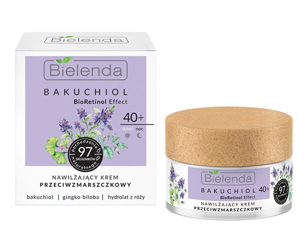 Крем против морщин для лица 40+ BAKUCHIOL BioRetinol Effect увлажняющий Крем против морщин для лица 40+ BAKUCHIOL BioRetinol Effect увлажняющий