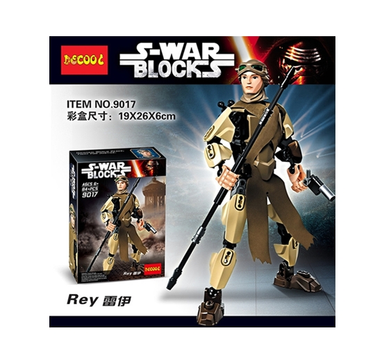 Конструктор Decool 9017 Звездные войны. Рей Конструктор Decool 9017 Звездные войны. Рей