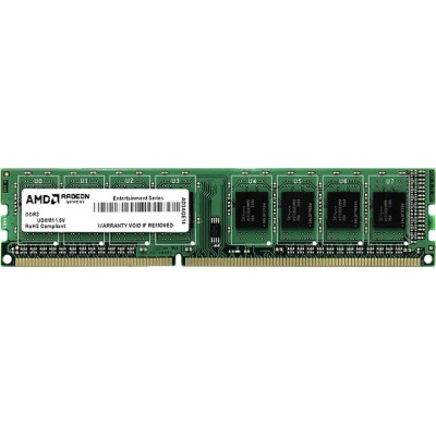 Оперативная память AMD Radeon Entertainment 4GB DDR3 PC3-12800 (R534G1601U1S-UGO) Оперативная память AMD Radeon Entertainment 4GB DDR3 PC3-12800 (R534G1601U1S-UGO)