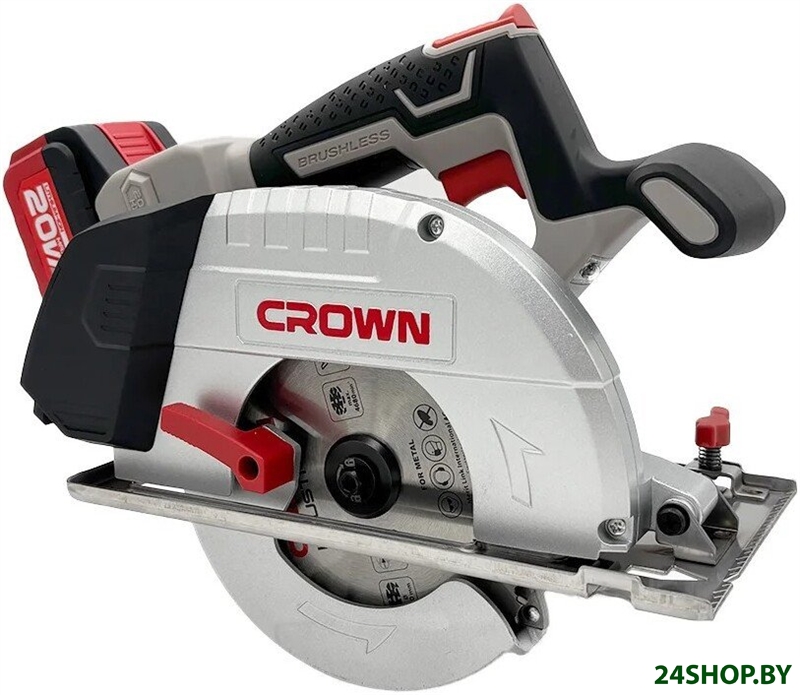 Дисковая (циркулярная) пила Crown CT25040-150HX-4 BMC (с 2-мя АКБ, кейс) Дисковая (циркулярная) пила Crown CT25040-150HX-4 BMC (с 2-мя АКБ, кейс)