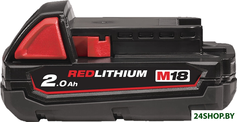 Аккумулятор Milwaukee M18 M18B2 4932430062 (18В/2 Ач) Аккумулятор Milwaukee M18 M18B2 4932430062 (18В/2 Ач)