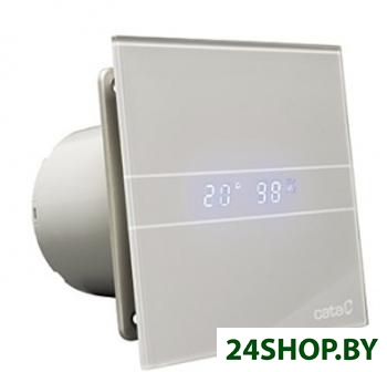 Вентилятор накладной CATA E-100 GSTH Glass Silver Timer Hygro Вентилятор накладной CATA E-100 GSTH Glass Silver Timer Hygro