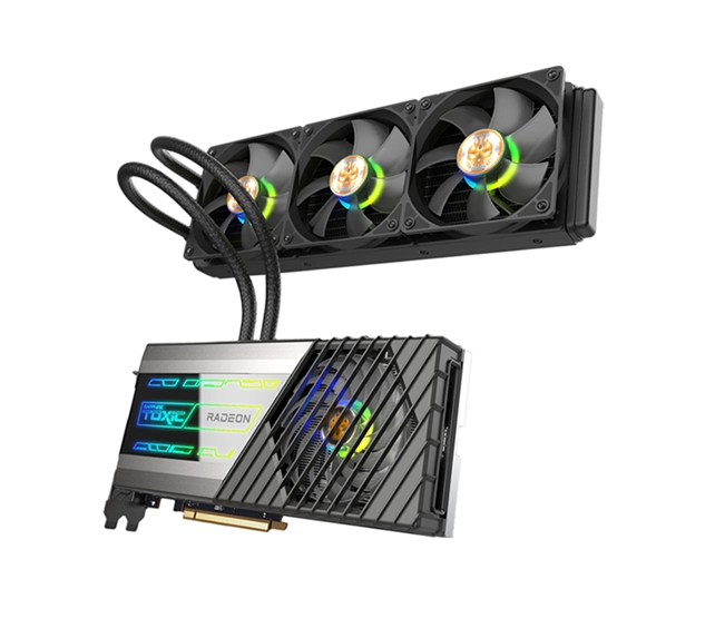 Видеокарта Sapphire Toxic Radeon RX 6900 XT Extreme Edition 16GB GDDR6 11308-08-20G Видеокарта Sapphire Toxic Radeon RX 6900 XT Extreme Edition 16GB GDDR6 11308-08-20G
