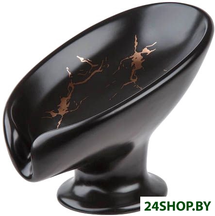 Мыльница Perfecto Linea Elegance 35-113891 (черный) Мыльница Perfecto Linea Elegance 35-113891 (черный)