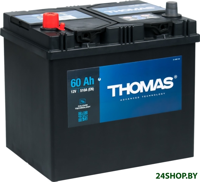 Автомобильный аккумулятор Thomas Japan L (60 А·ч) Автомобильный аккумулятор Thomas Japan L (60 А·ч)