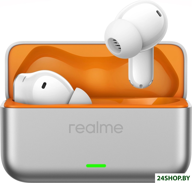 Наушники Realme Buds T500 Pro (белый/серебристый) Наушники Realme Buds T500 Pro (белый/серебристый)