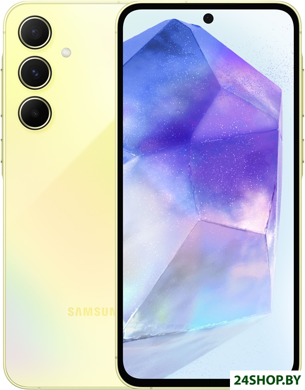 Смартфон Samsung Galaxy A55 SM-A556E 8GB/256GB (желтый) Смартфон Samsung Galaxy A55 SM-A556E 8GB/256GB (желтый)