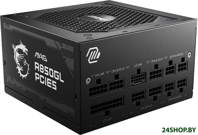 Блок питания MSI MAG A850GL PCIE5 Блок питания MSI MAG A850GL PCIE5