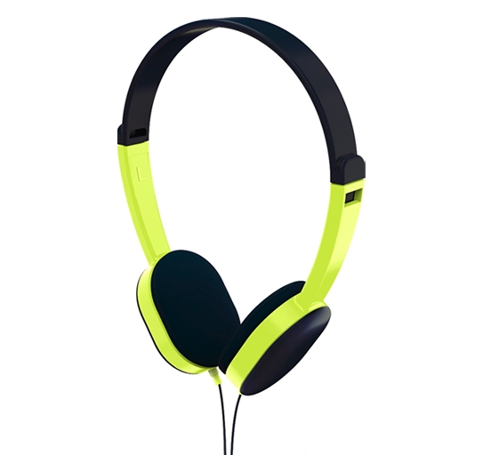 Наушники Hama Kids (черный/салатовый) Наушники Hama Kids (черный/салатовый)