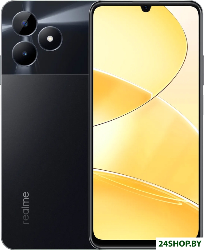Смартфон Realme C51 RMX3830 6GB/256GB (угольно-черный) Смартфон Realme C51 RMX3830 6GB/256GB (угольно-черный)