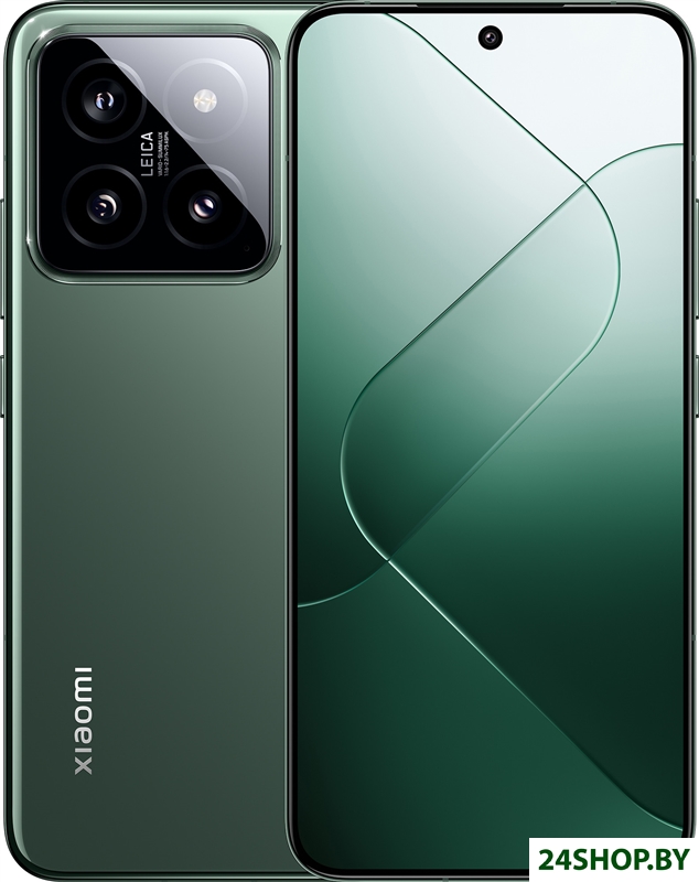 Смартфон Xiaomi 14 12GB/512GB международная версия (нефритово-зеленый) Смартфон Xiaomi 14 12GB/512GB международная версия (нефритово-зеленый)
