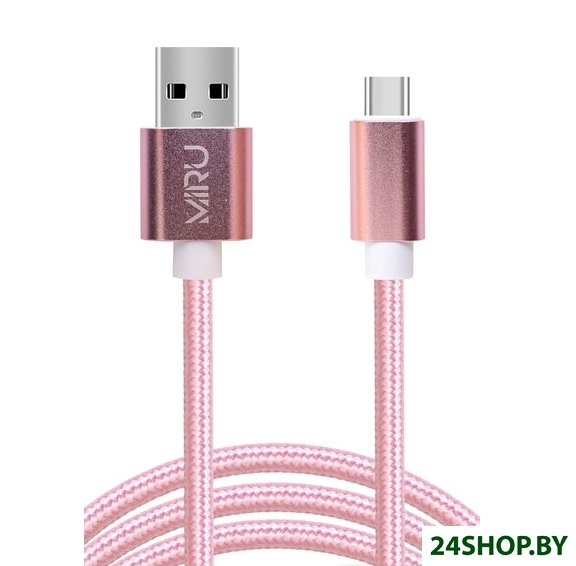 Кабель Miru 6030 (розовый) Кабель Miru 6030 (розовый)