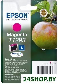 Картридж струйный EPSON C13T12834012 пурпурный Картридж струйный EPSON C13T12834012 пурпурный