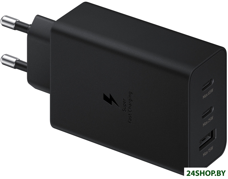 Сетевое зарядное Samsung EP-T6530NBEGEU Сетевое зарядное Samsung EP-T6530NBEGEU