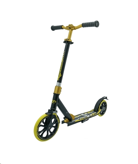 Самокат Tech Team Jogger 210 2021 (черный/желтый) Самокат Tech Team Jogger 210 2021 (черный/желтый)