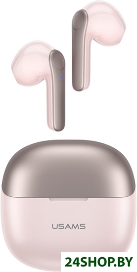 Наушники Usams XH09 (розовый) (BHUXH04) Наушники Usams XH09 (розовый) (BHUXH04)