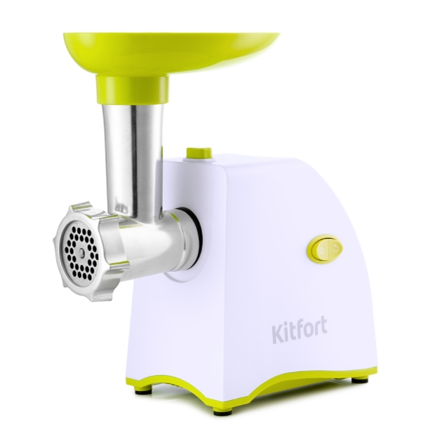 Мясорубка KITFORT КТ-2111-2 (белый/салатовый) Мясорубка KITFORT КТ-2111-2 (белый/салатовый)