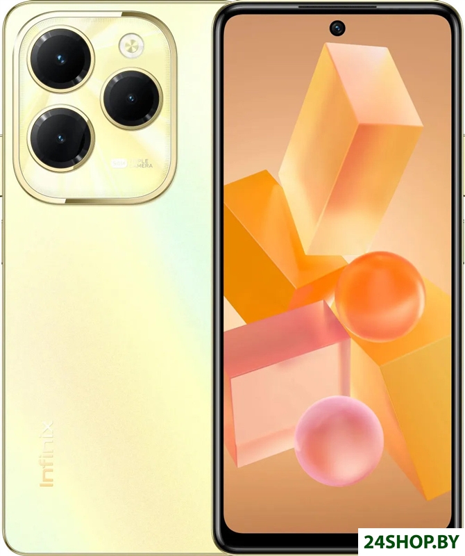Смартфон Infinix Hot 40 X6836 8GB/128GB (золотистый) Смартфон Infinix Hot 40 X6836 8GB/128GB (золотистый)