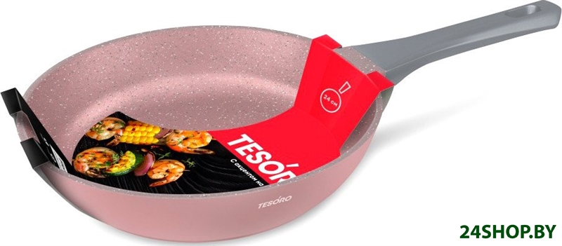 Сковорода Tesoro Florence total pink TF1624tp Сковорода Tesoro Florence total pink TF1624tp