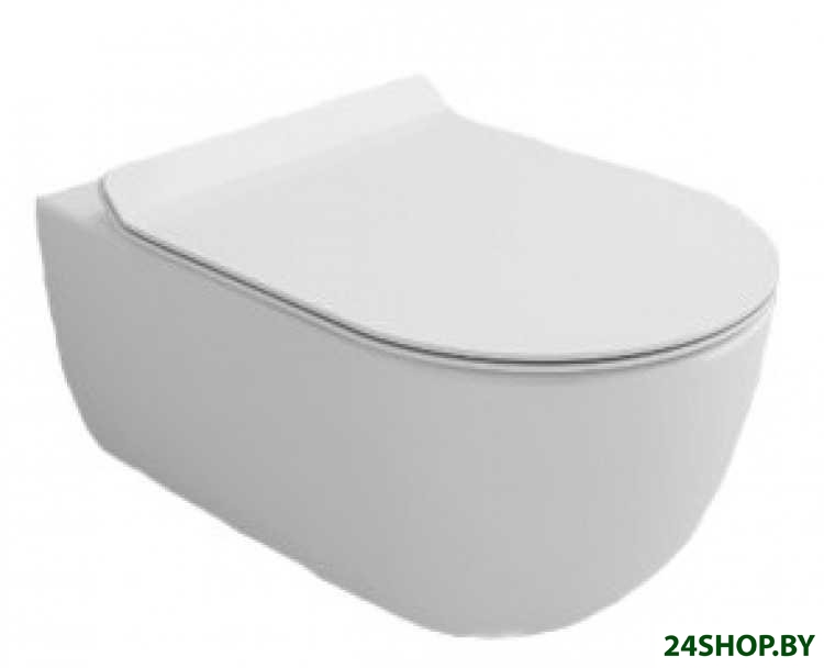 Унитаз Bocchi V-Tondo Rimless (белый) 1416-001-0129 Унитаз Bocchi V-Tondo Rimless (белый) 1416-001-0129