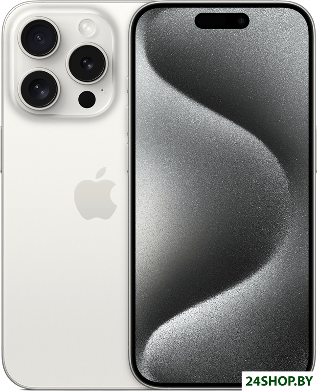 Смартфон Apple iPhone 15 Pro 256GB (белый титан) Смартфон Apple iPhone 15 Pro 256GB (белый титан)