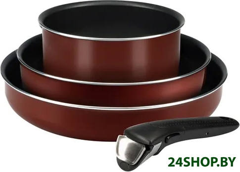 Набор сковород Tefal Ingenio Red 5 04175890 Набор сковород Tefal Ingenio Red 5 04175890