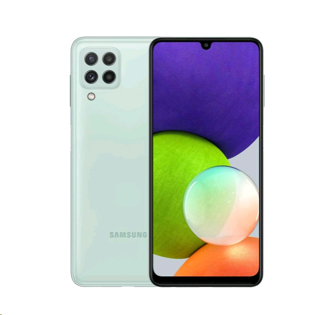 Смартфон SAMSUNG Galaxy A22 128GB (SM-A225FLGGSER) (Mint) Смартфон SAMSUNG Galaxy A22 128GB (SM-A225FLGGSER) (Mint)