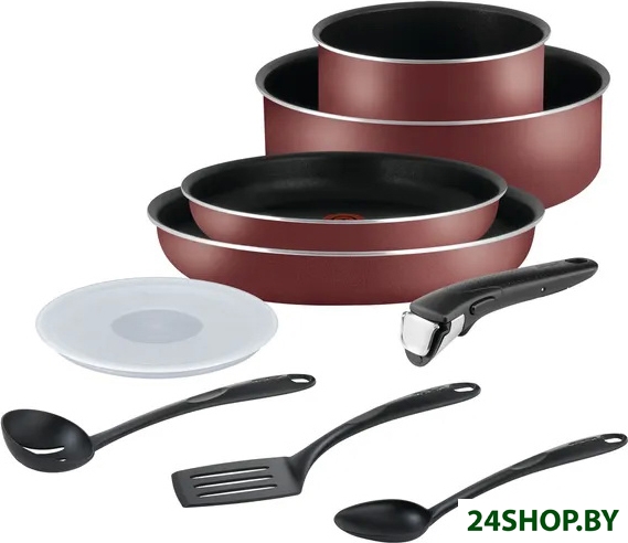 Набор сковород Tefal Ingenio Red 5 04186840 Набор сковород Tefal Ingenio Red 5 04186840