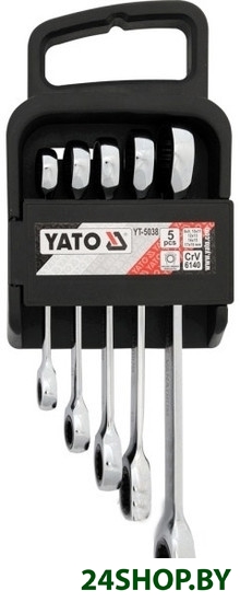 Набор ключей Yato YT-5038 5 предметов Набор ключей Yato YT-5038 5 предметов