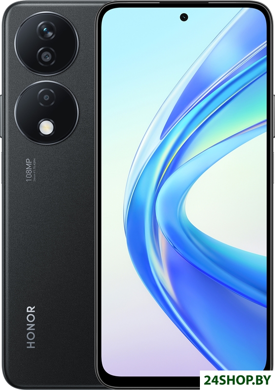 Смартфон HONOR X7b 8GB/128GB международная версия с NFC (глубокий черный) Смартфон HONOR X7b 8GB/128GB международная версия с NFC (глубокий черный)