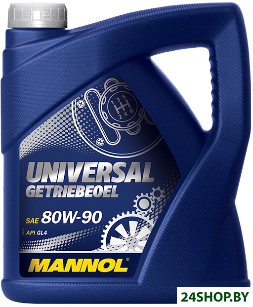 

Трансмиссионное масло Mannol Universal Getriebeoel 80W-90 API GL 4 4л